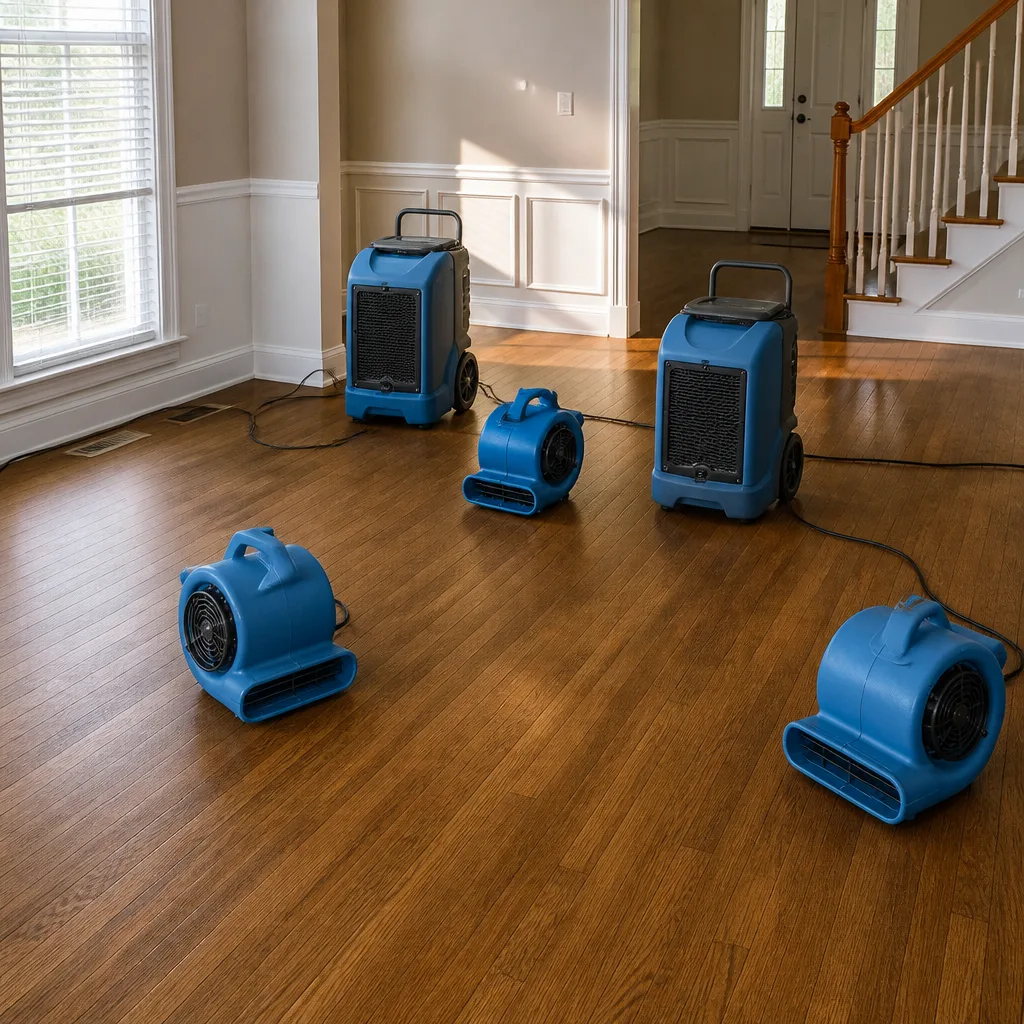 Water damage drying