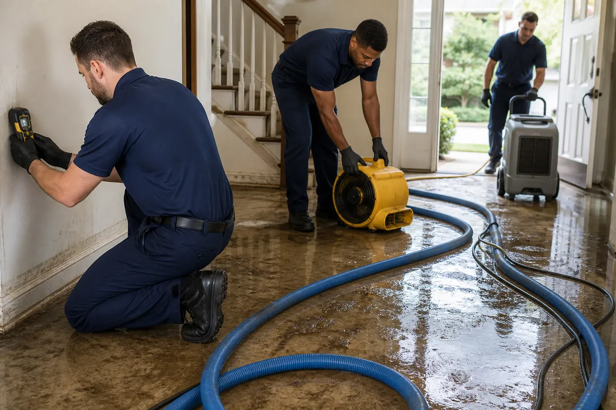 DryMark Restoration San Diego crew at work in San Diego, CA